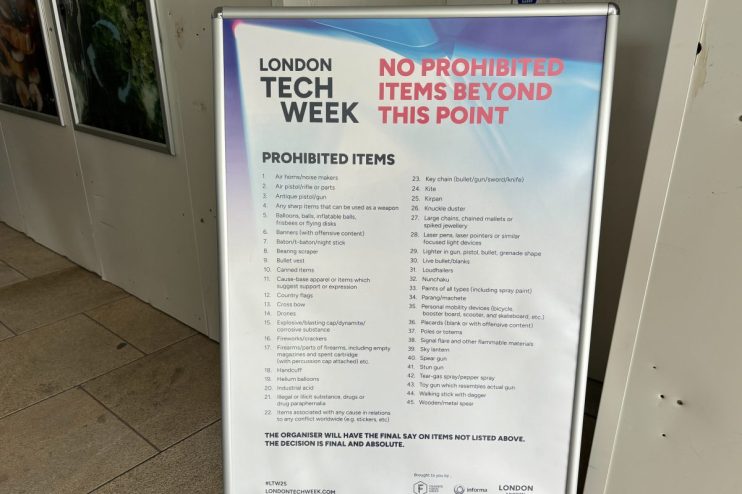 The list ranges from spear guns and tear gas to knuckle dusters, nunchucks and machetes. (Photo: City PM)