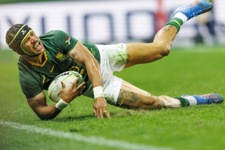 The world champion South Africa rugby team will play at Wembley Stadium in November in a repeat of their "Miracle of Brighton&rdquo; match against Japan, City PM understands.