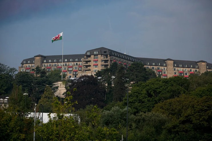 Celtic Manor Resort is owned by Sir Terry Matthews and hosted the 2010 Ryder Cup. (Photo by Matt Cardy/Getty Images)