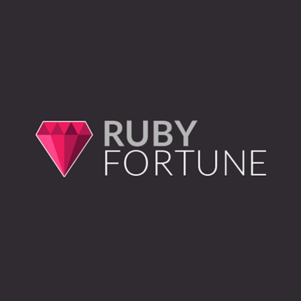 Ruby Fortune Casino Logo featuring sleek design and vibrant colors, representing a leading online gaming brand in the indu...