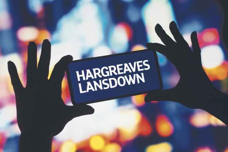 Hargreaves Lansdown financial services office exterior with company logo prominently displayed on modern building fa&ccedil;ade