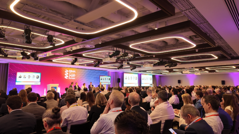 City PM Risk Live conference attendees engaging in discussion at event focused on financial risk management strategies
