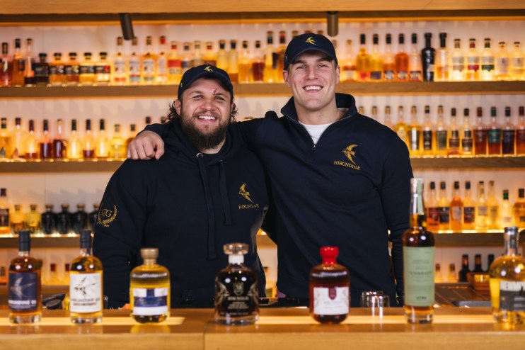 Pierre Schoeman and Duhan van der Merwe, founders of Hirundine, pose together showcasing their business venture.