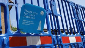 Thames Water infrastructure with pipes and valves, highlighting water management in urban areas amidst ongoing utility dis...