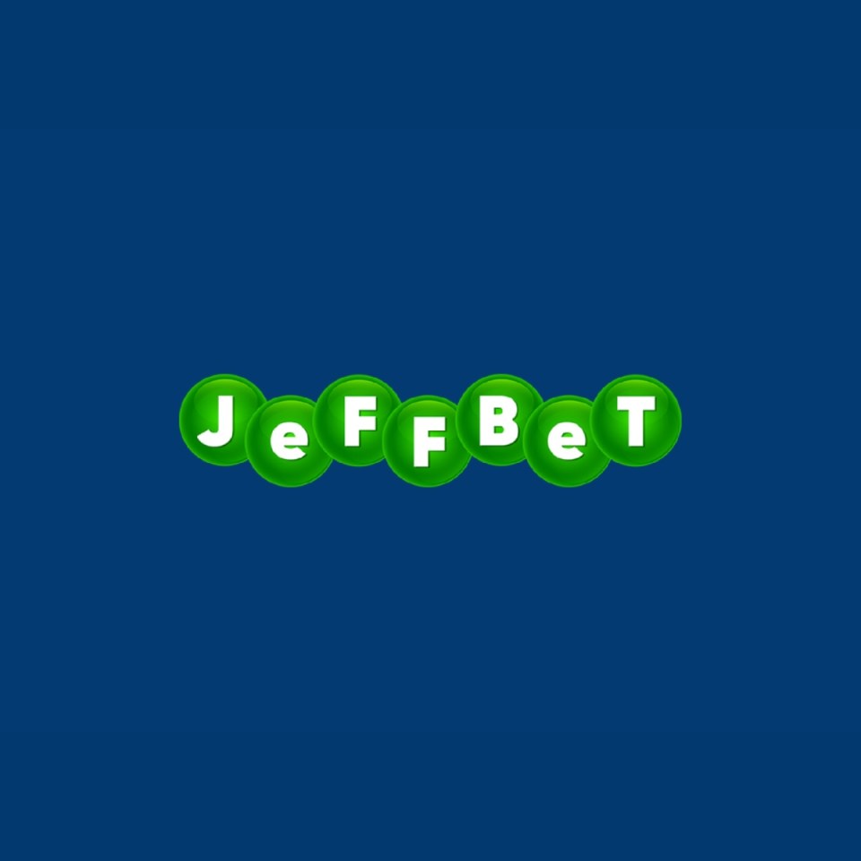 Jeffbet logo showcasing bold typography and vibrant colors, representing the brands identity in the business landscape.