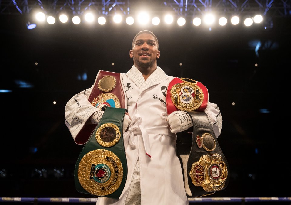 Anthony Joshua v Joseph Parker - World Heavyweight Title Fight