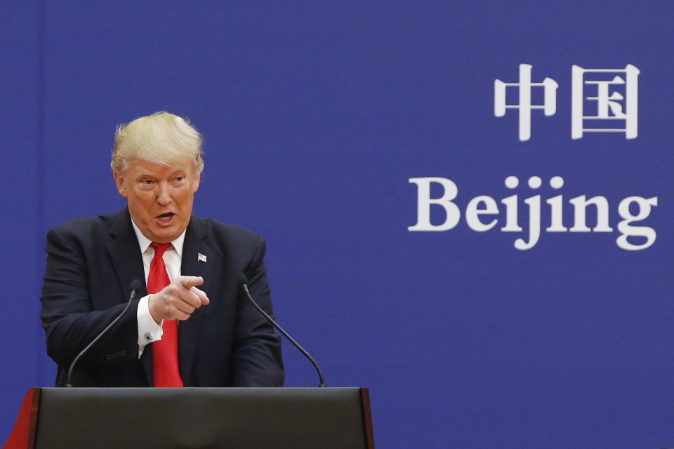 U.S. President Trump Visits China